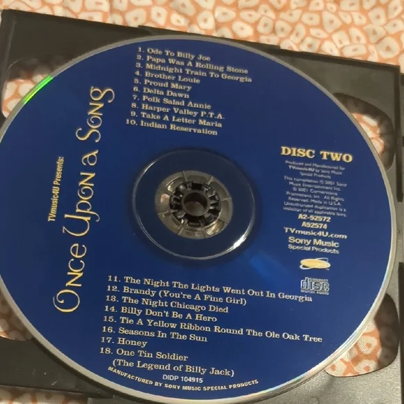Once Upon a Song CD - Picture 4 of 4